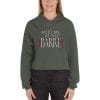 Meet Me At The Barre Crop Hoodie - Image 2