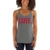 CUTE Women's Racerback Tank - Image 2