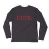 CUTE Long Sleeve Fitted Crew - Image 3