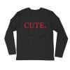 CUTE Long Sleeve Fitted Crew - Image 2
